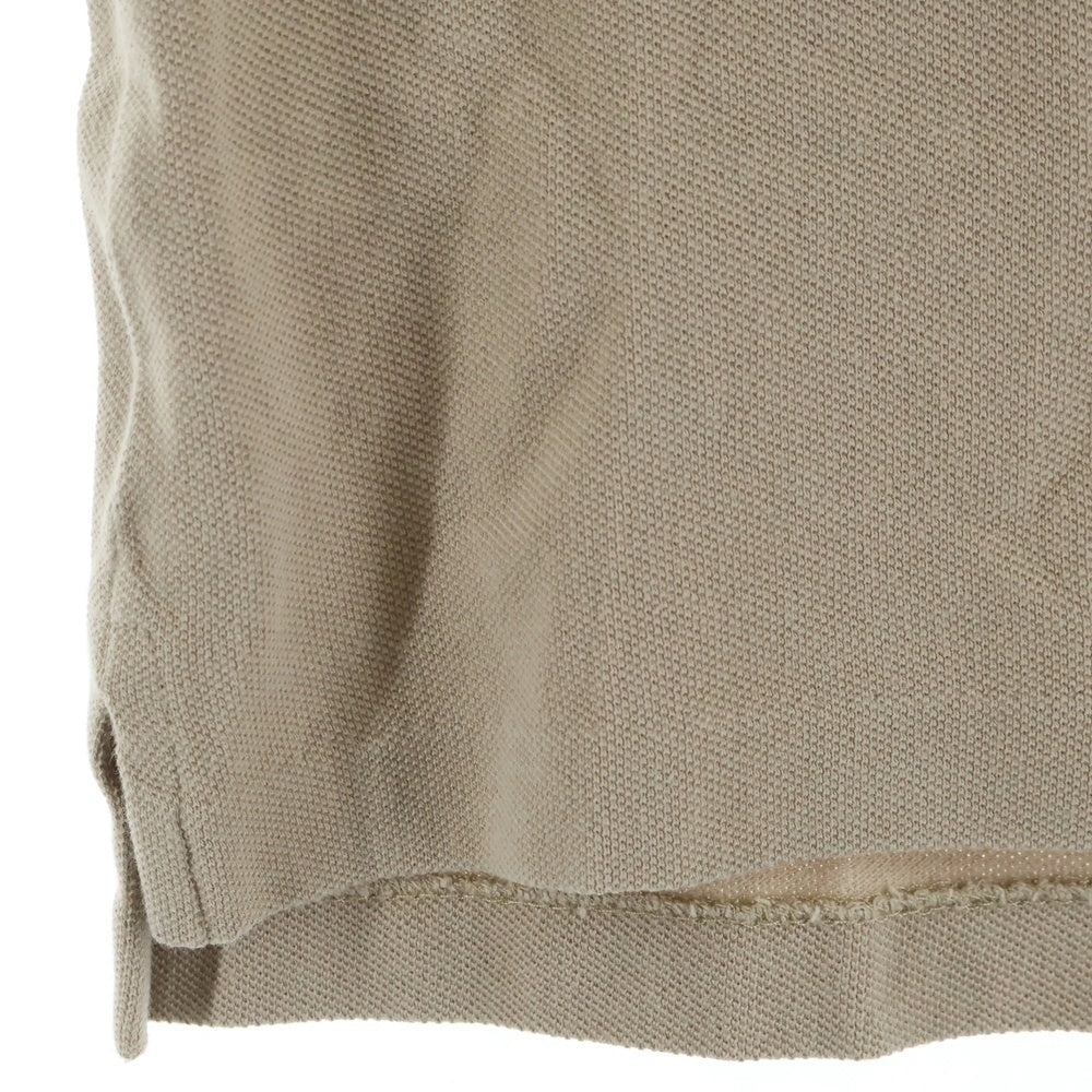 RALPH LAUREN(ラルフローレン) ロゴ刺繍 半袖ポロシャツ ベージュ