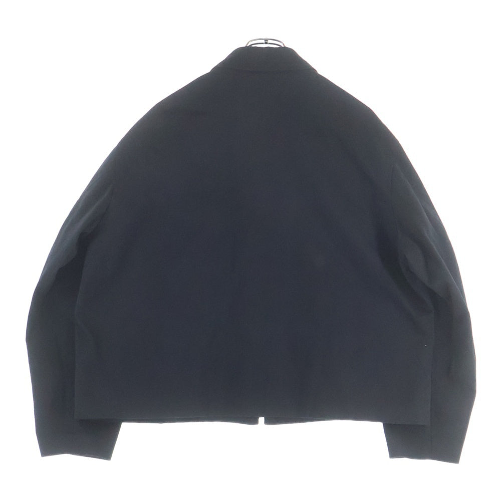 Y's for men(ワイズフォーメン) Zip-Up Blouson ジップアップ ブルゾン ジャケット ブラック MS-Y01-001