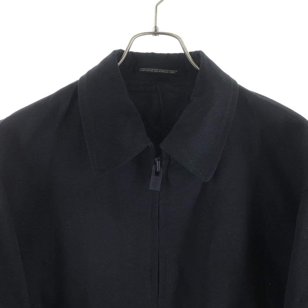 Y's for men(ワイズフォーメン) Zip-Up Blouson ジップアップ ブルゾン ジャケット ブラック MS-Y01-001