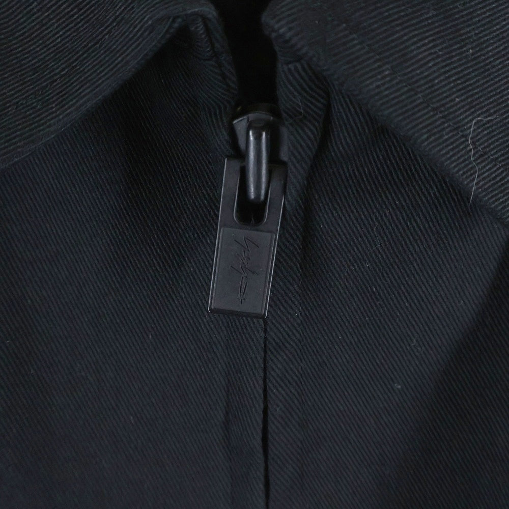 Y's for men(ワイズフォーメン) Zip-Up Blouson ジップアップ ブルゾン ジャケット ブラック MS-Y01-001