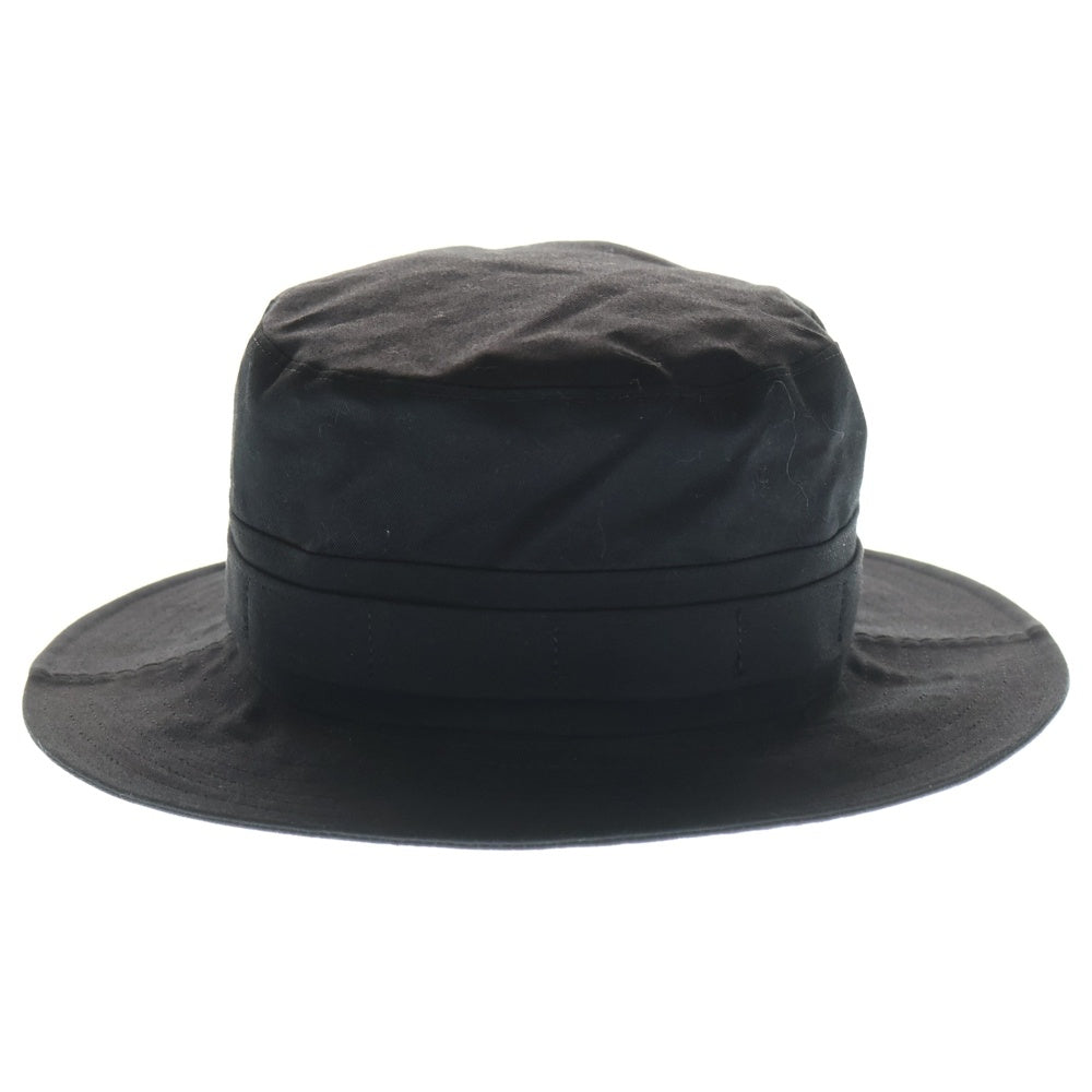 Y's for men(ワイズフォーメン) COTTON TWILL SAFARI HAT コットンツイル サファリ ハット 帽子 ブラック MS-H01-063