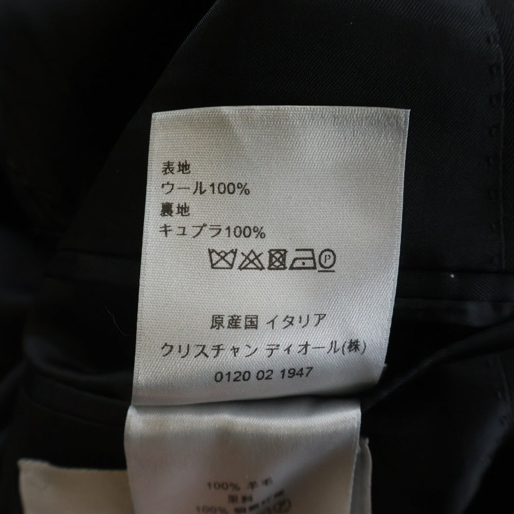 Dior HOMME(ディオールオム) 18AW Atelier Logo Tailored Jacket アトリエロゴテーラードジャケット ブラック 863C205I5463