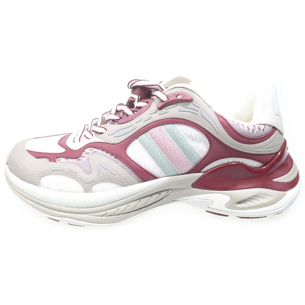 GUCCI(グッチ) 2.0 GG Logo Sneaker GGロゴ インターロッキングG ローカットスニーカー レッド 814040