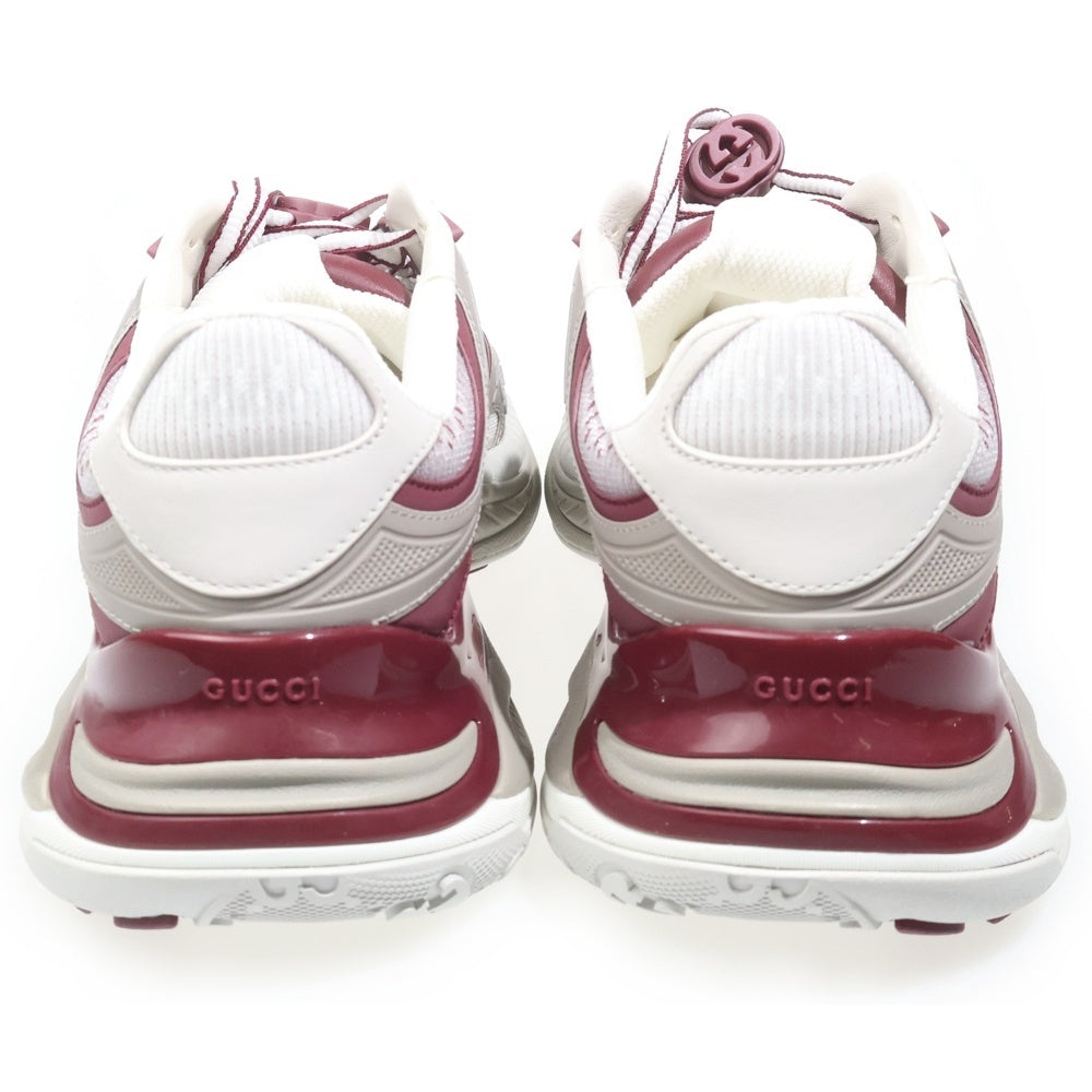 GUCCI(グッチ) 2.0 GG Logo Sneaker GGロゴ インターロッキングG ローカットスニーカー レッド 814040