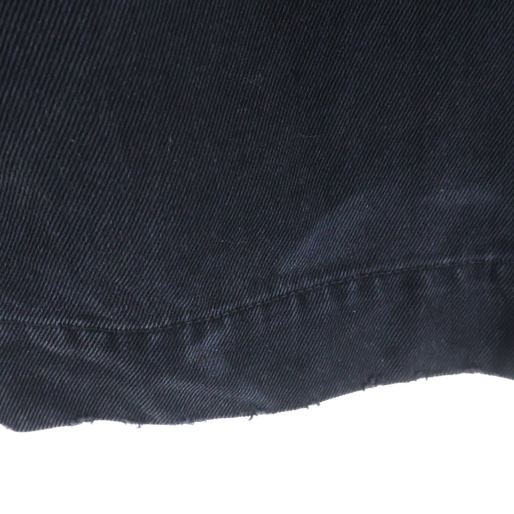 MARTINE ROSE(マーティンローズ) 23AW Wide Leg Jean ワイドデニムパンツ ジーンズ ブラック