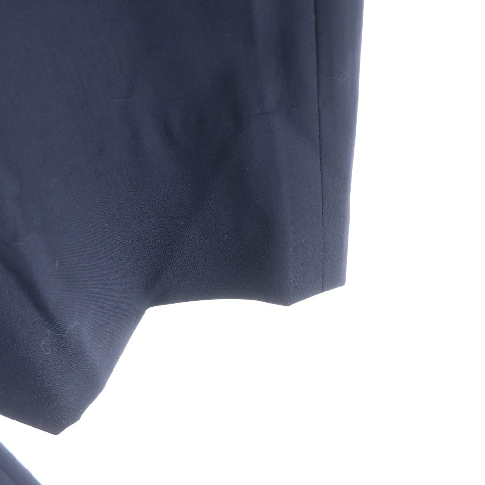 ULTERIOR(アルテリア) ULTERIOR(アルテリア) Super Fine Wool Tropical Tucked Trousers スーパーファインウールトロピカルタックトラウザーパンツ ネイビー
