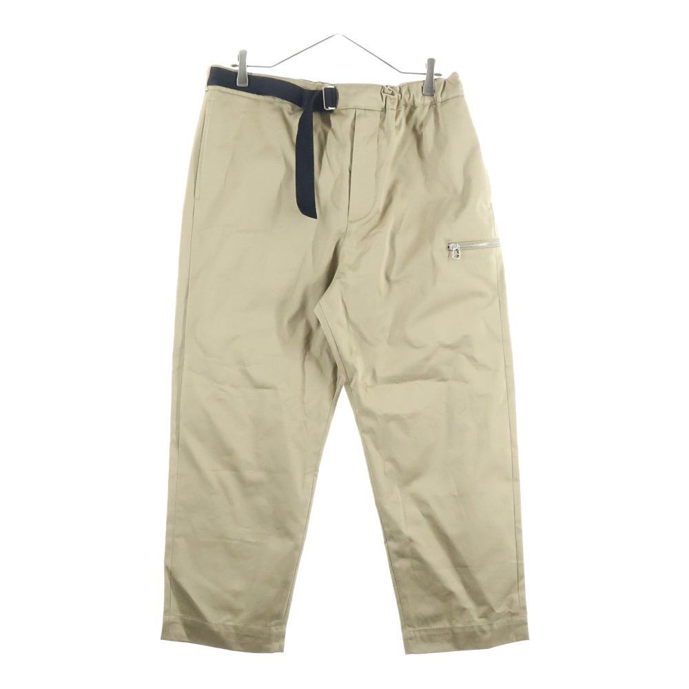 OAMC(オーエーエムシー) 21AW REGS PANT WOVEN ベルトパンツ チノパン ベージュ OAMU310631