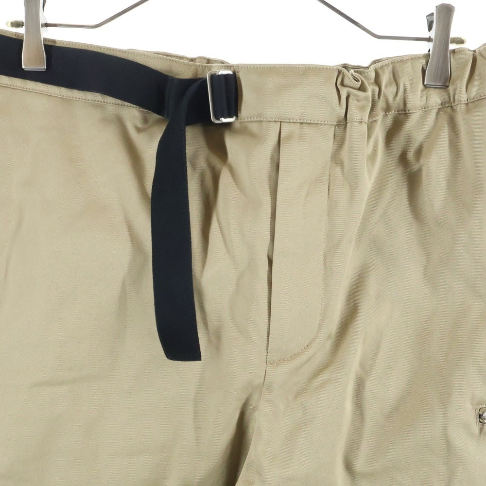 OAMC(オーエーエムシー) 21AW REGS PANT WOVEN ベルトパンツ チノパン ベージュ OAMU310631