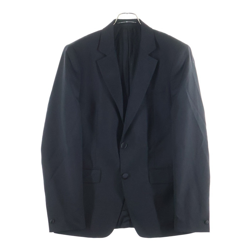 GIVENCHY(ジバンシィ) Wool Mohair Set Up Suit 襟シルク 2B モヘアウールテーラードジャケット パンツ セットアップスーツ ブラック BM1010100H