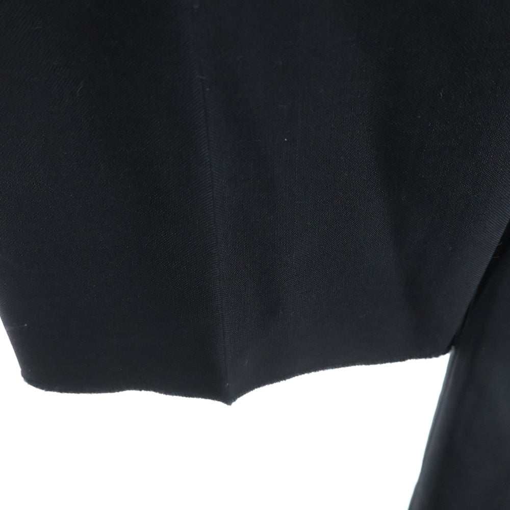 GIVENCHY(ジバンシィ) Wool Mohair Set Up Suit 襟シルク 2B モヘアウールテーラードジャケット パンツ セットアップスーツ ブラック BM1010100H