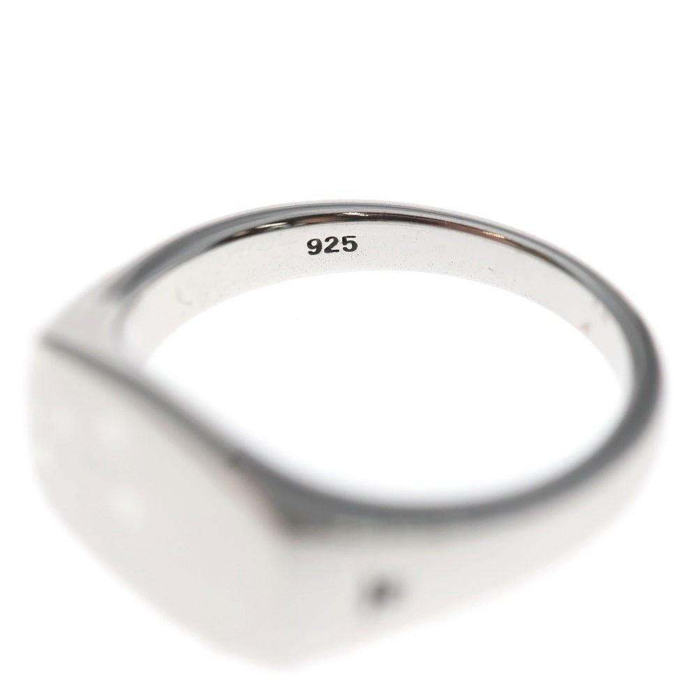 TOMWOOD(トムウッド) Mini Signet Cushion Ring ミニシグネットクッションリング シルバー