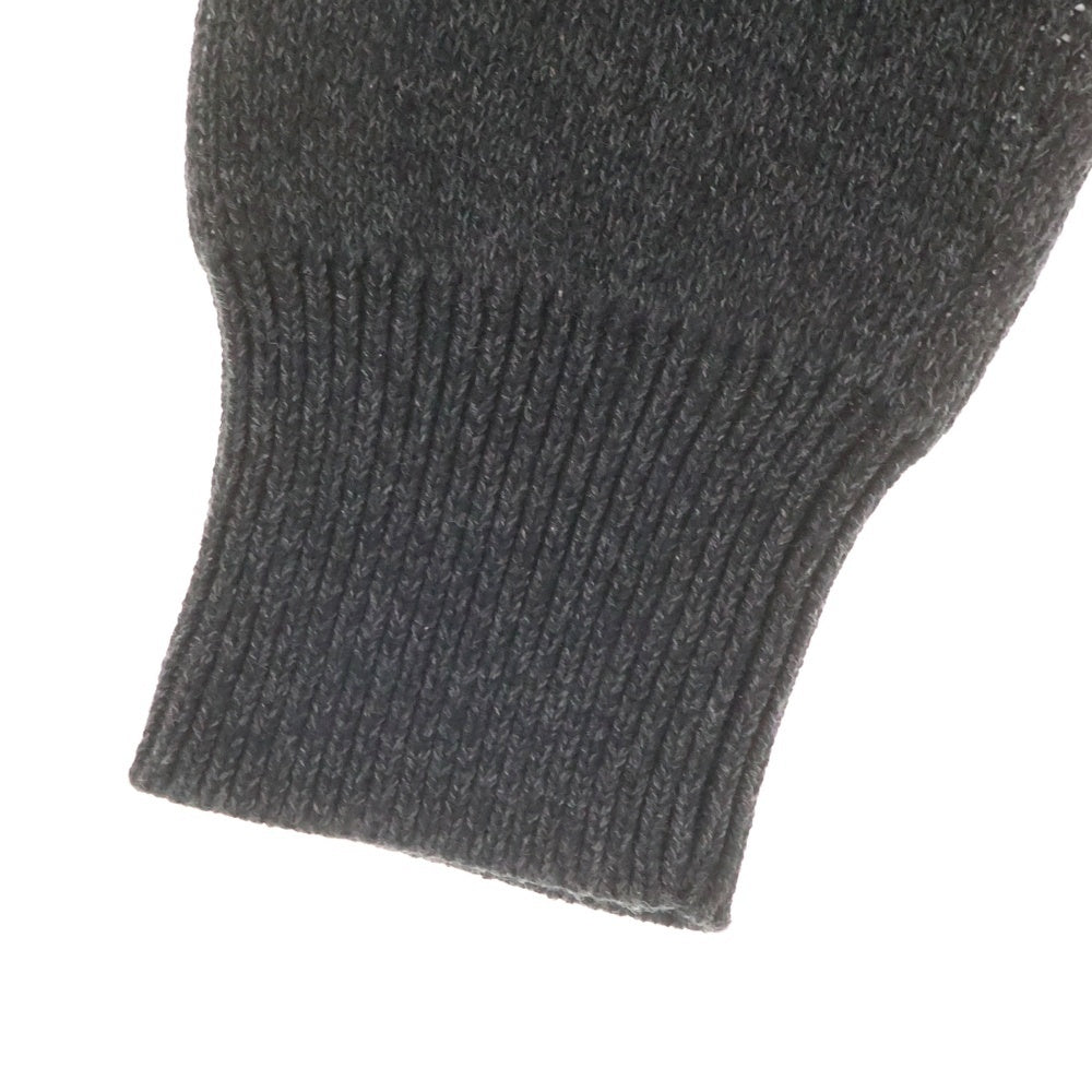 FEAR OF GOD ESSENTIALS(フィアオブゴッド エッセンシャルズ) KNIT SWEATER ロゴプリント クルーネックニットセーター グレー