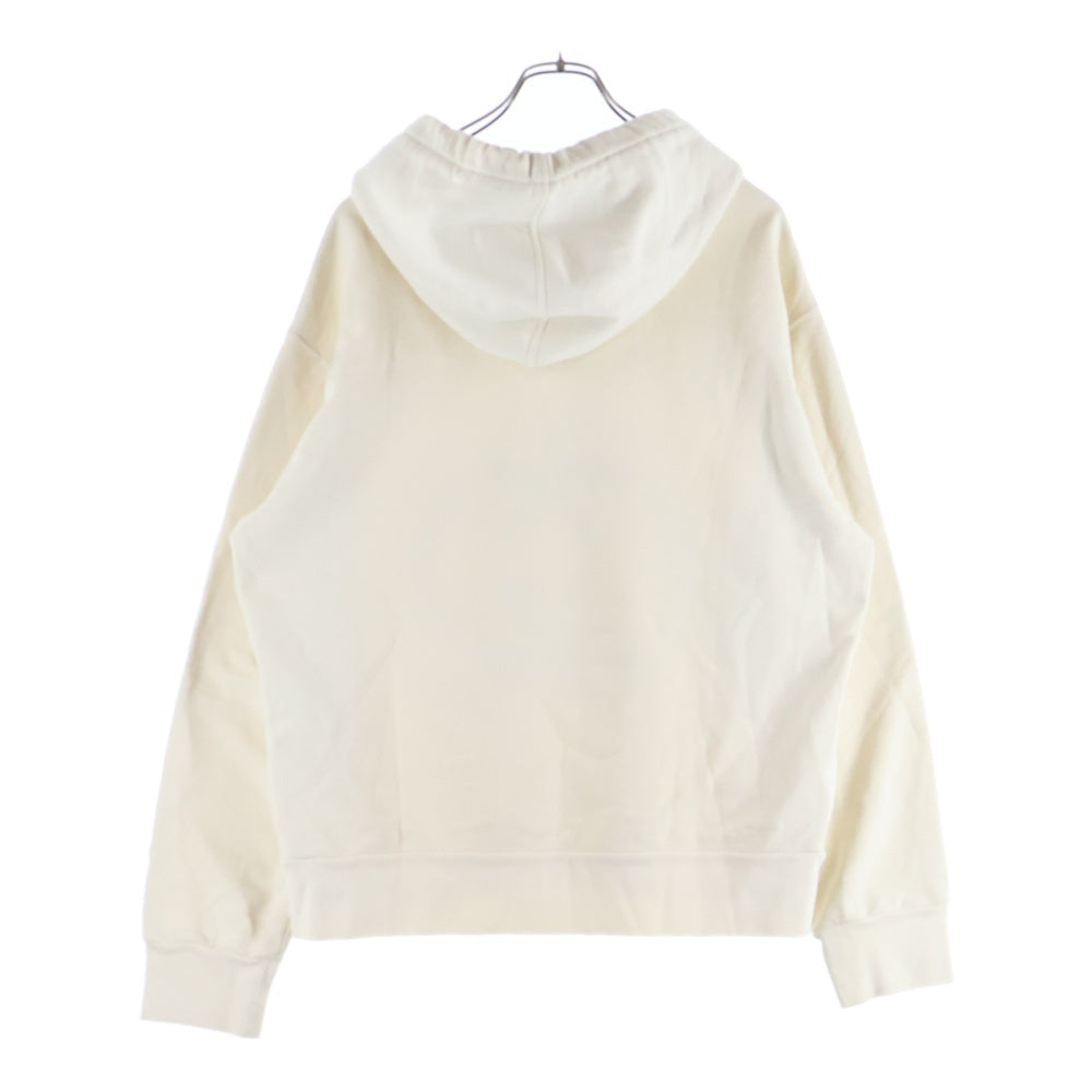 GUCCI(グッチ) Interlocking G Hooded Sweatshirt インターロッキングG ロゴプリント プルオーバースウェットパーカー フーディー アイボリー 475374 X3Q25