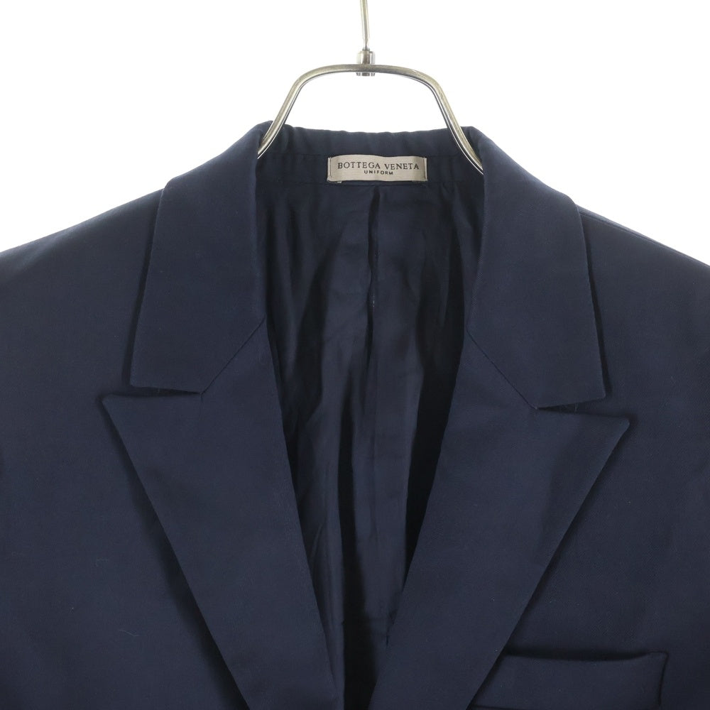 BOTTEGA VENETA(ボッテガヴェネタ) 1B Wool Tailored Jacket ウールテーラードジャケット ネイビー 507381 VOJ50 レディース