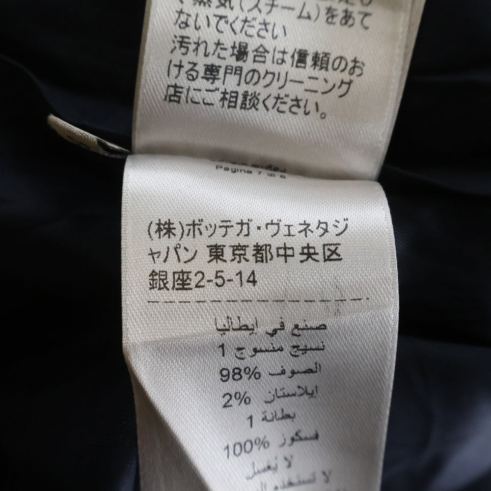 BOTTEGA VENETA(ボッテガヴェネタ) 1B Wool Tailored Jacket ウールテーラードジャケット ネイビー 507381 VOJ50 レディース