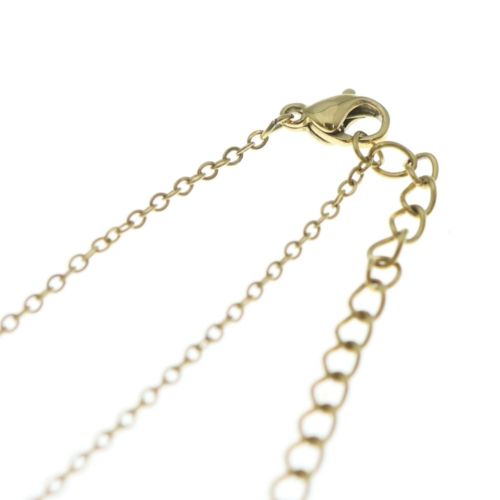 NO BRAND(ノーブランド) IRIEBEACH アイリービーチ RING PENDANT NECKLACE リングペンダント ネックレス ゴールド