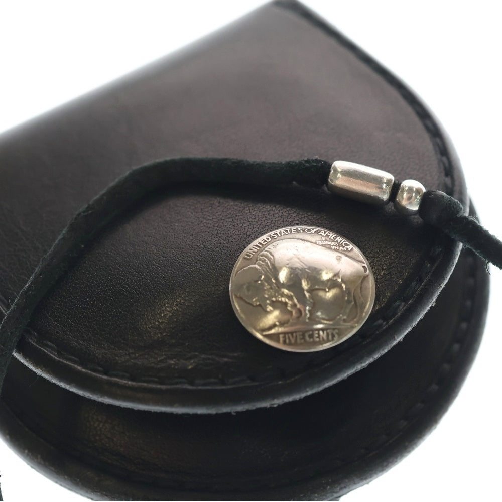 goro's(ゴローズ) SVコンチョ付き レザー コインケース 丸型小銭入れ