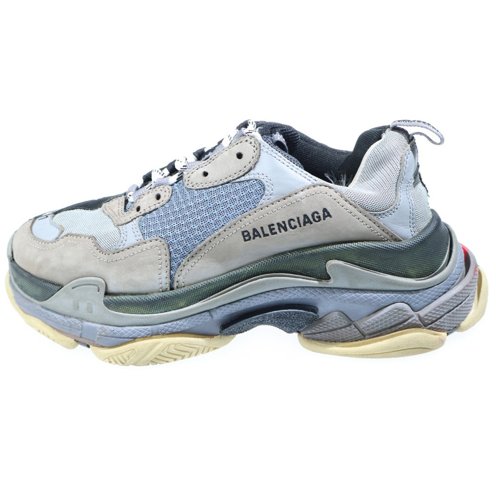 BALENCIAGA(バレンシアガ) Triple S トリプルS バイカラーローカットスニーカー グレー/ブラック 533891