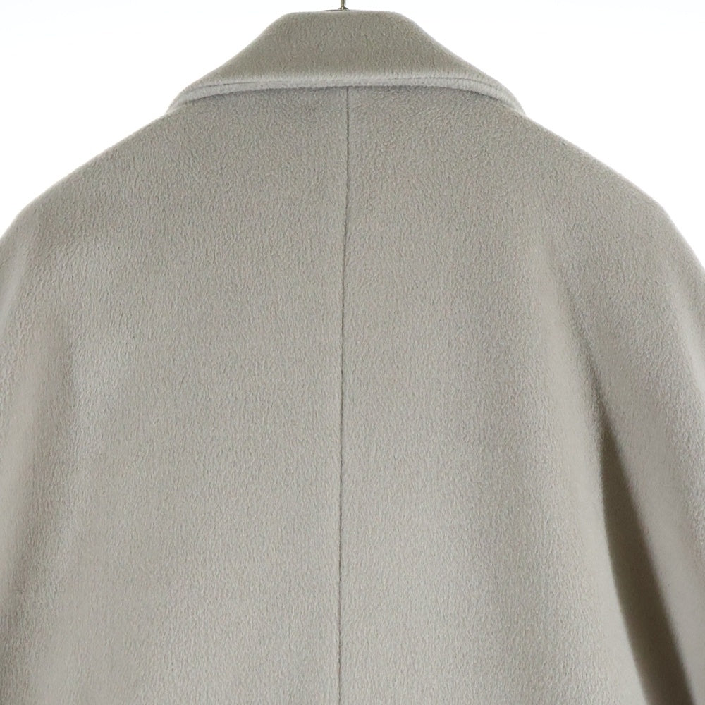 TAKEO KIKUCHI(タケオキクチ) Tech Wool Beaver Big Double Breasted Coat テック ウール ビーバー ビッグ セミダブルコート ベージュ 170-95201