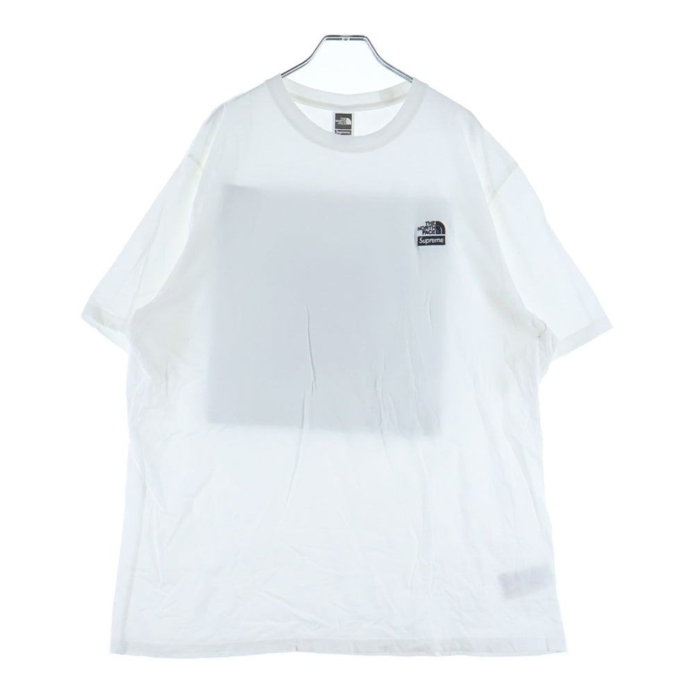SUPREME(シュプリーム) 22SS ×THE NORTH FACE Bandana Tee ノースフェイス バンダナ 半袖Tシャツ カットソー ホワイト/グリーン SP22-17002