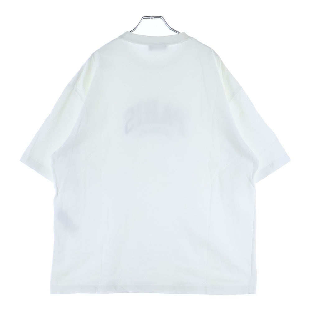 BALENCIAGA(バレンシアガ) Paris T-Shirt 半袖Tシャツ ホワイト 612966 TLVL7