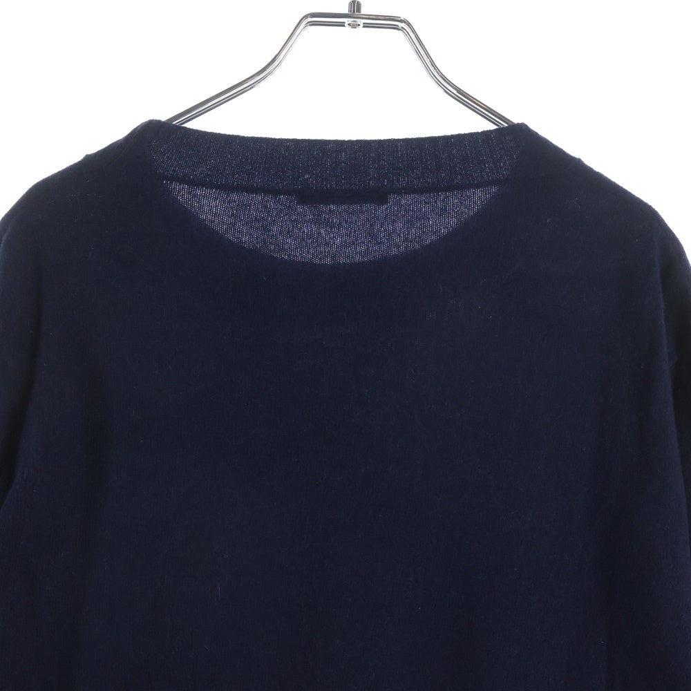 BALMAIN(バルマン) Cashmere Knit Sweater カシミヤニット クルーネックニットセーター ネイビー
