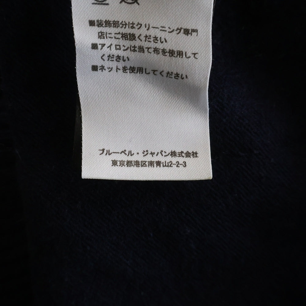BALMAIN(バルマン) Cashmere Knit Sweater カシミヤニット クルーネックニットセーター ネイビー