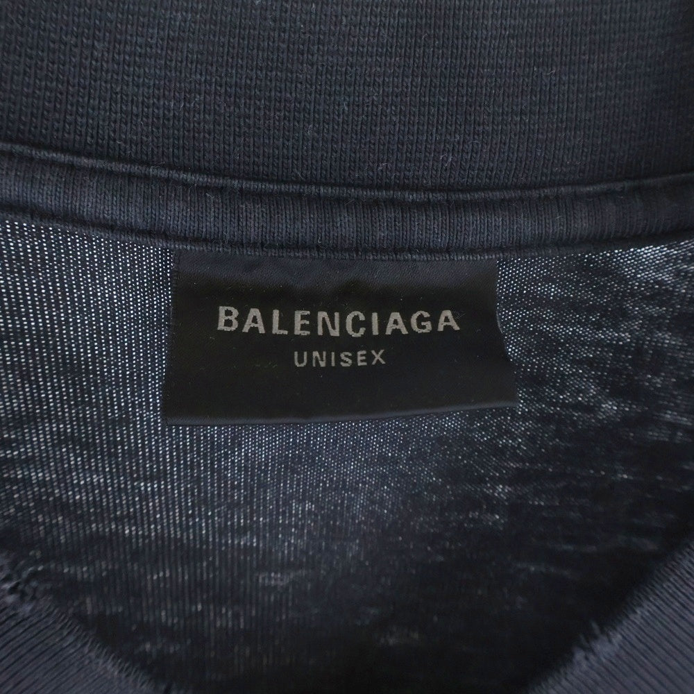BALENCIAGA(バレンシアガ) Tape Type T-Shirt テープロゴプリント半袖T