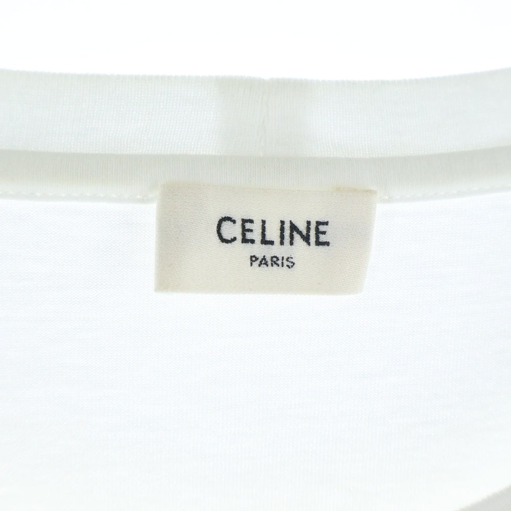 CELINE(セリーヌ) Classic T-Shirt クラシックロゴプリント半袖Tシャツ