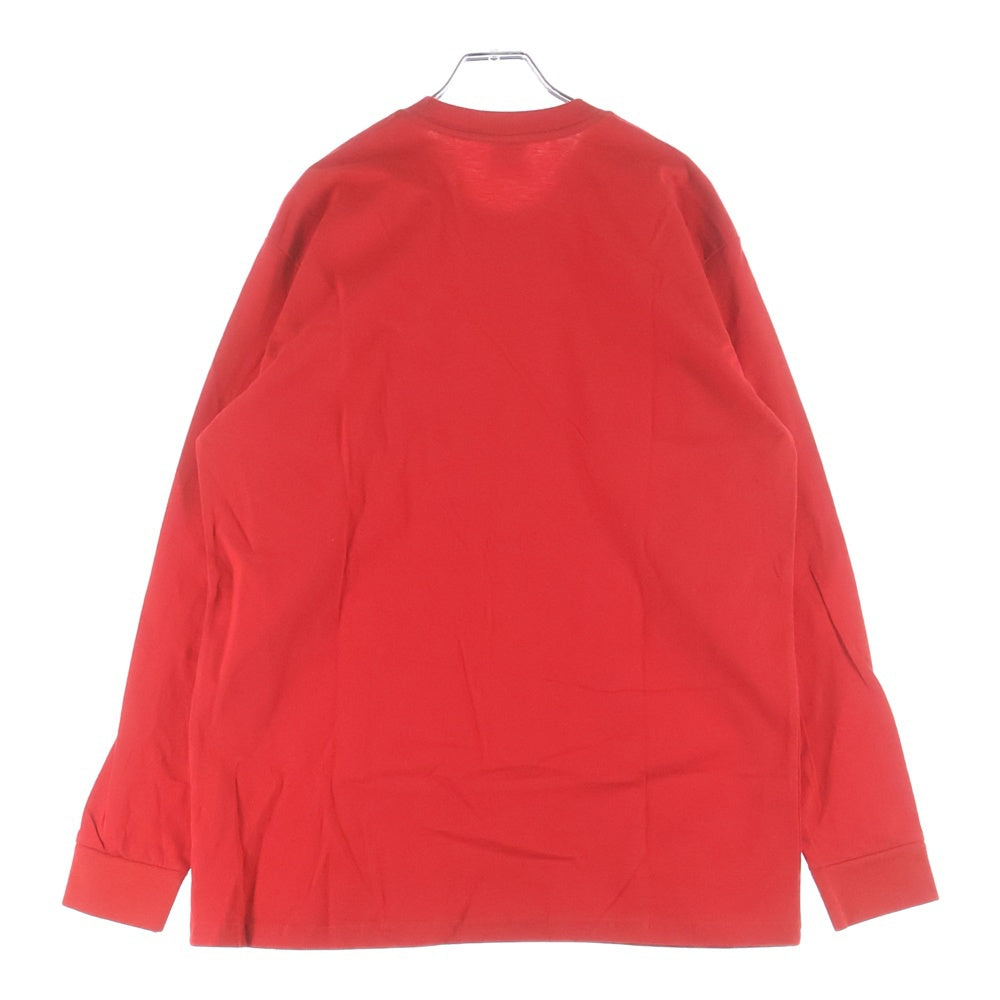 SUPREME(シュプリーム) Blank L/S Tee ブランク 無地長袖Tシャツ ロンT レッド