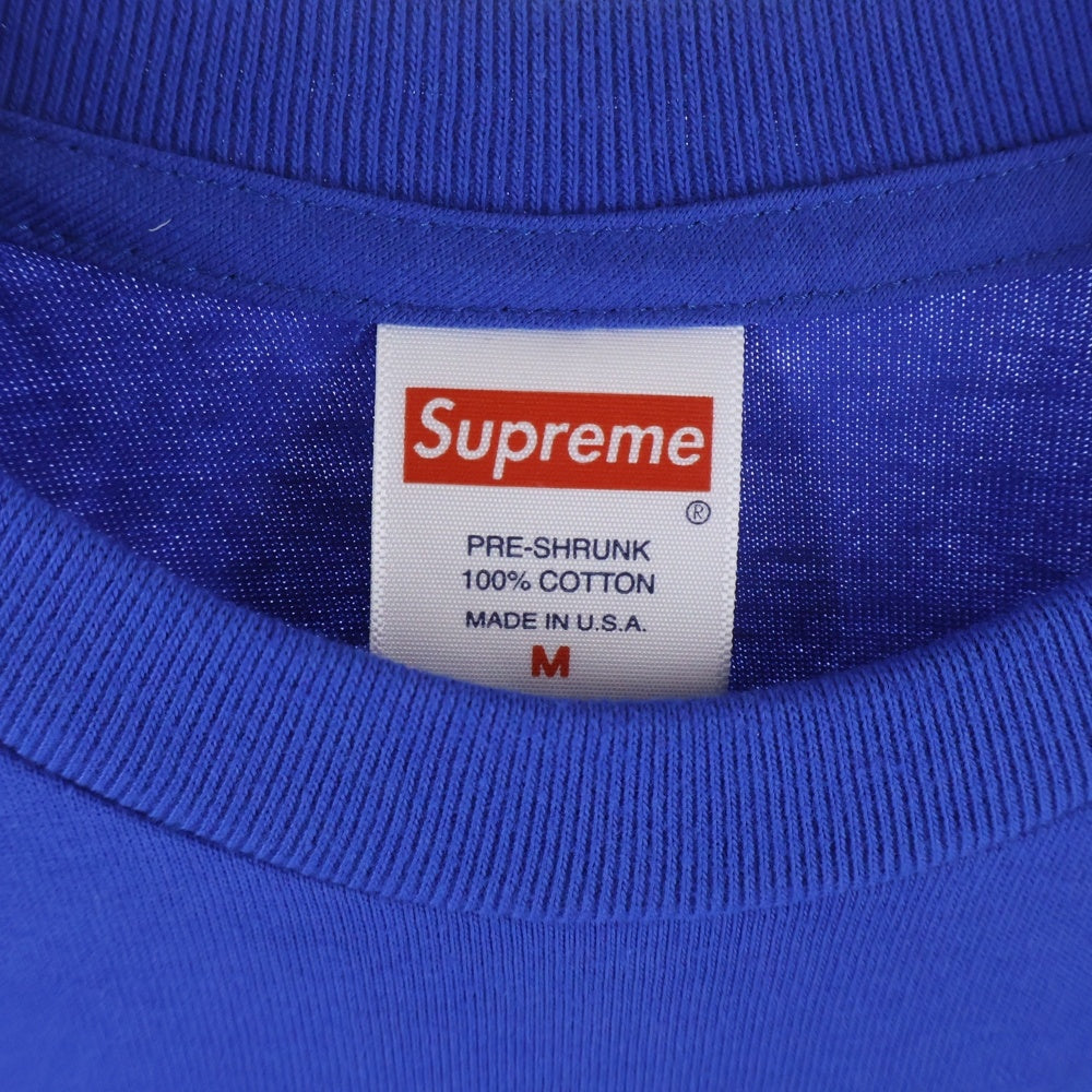 SUPREME(シュプリーム) Blank L/S Tee ブランク 無地長袖Tシャツ ロンT ブルー