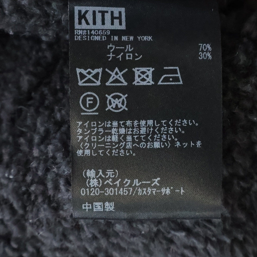 KITH(キス) フロントスナップボタン シャツジャケット ブルゾン パープル