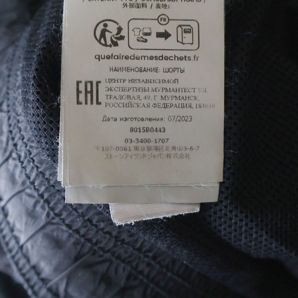 STONE ISLAND(ストーンアイランド) Patch Bermuada Shorts パッチバミューダショーツ ブラック 8015B0443