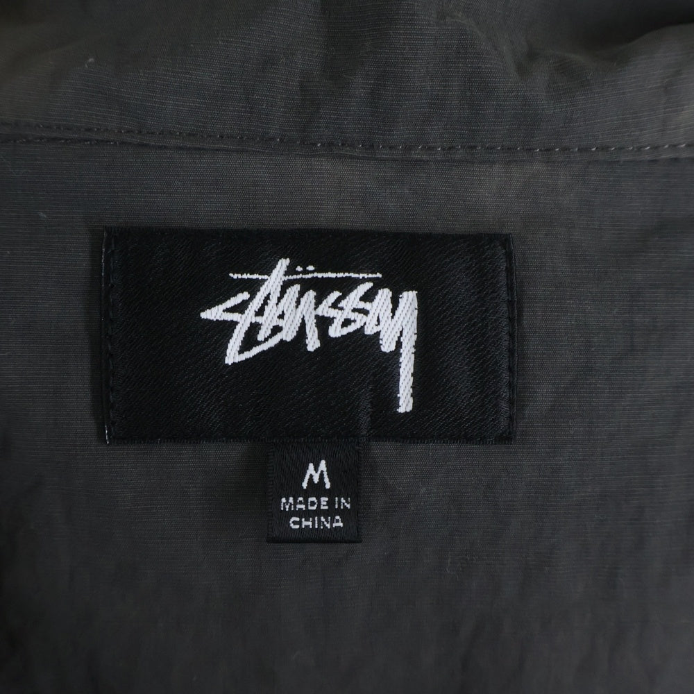 STUSSY(ステューシー) Beach Shell Wave Dye ビーチシェルウェイブ シェルジャケット グレー 115745