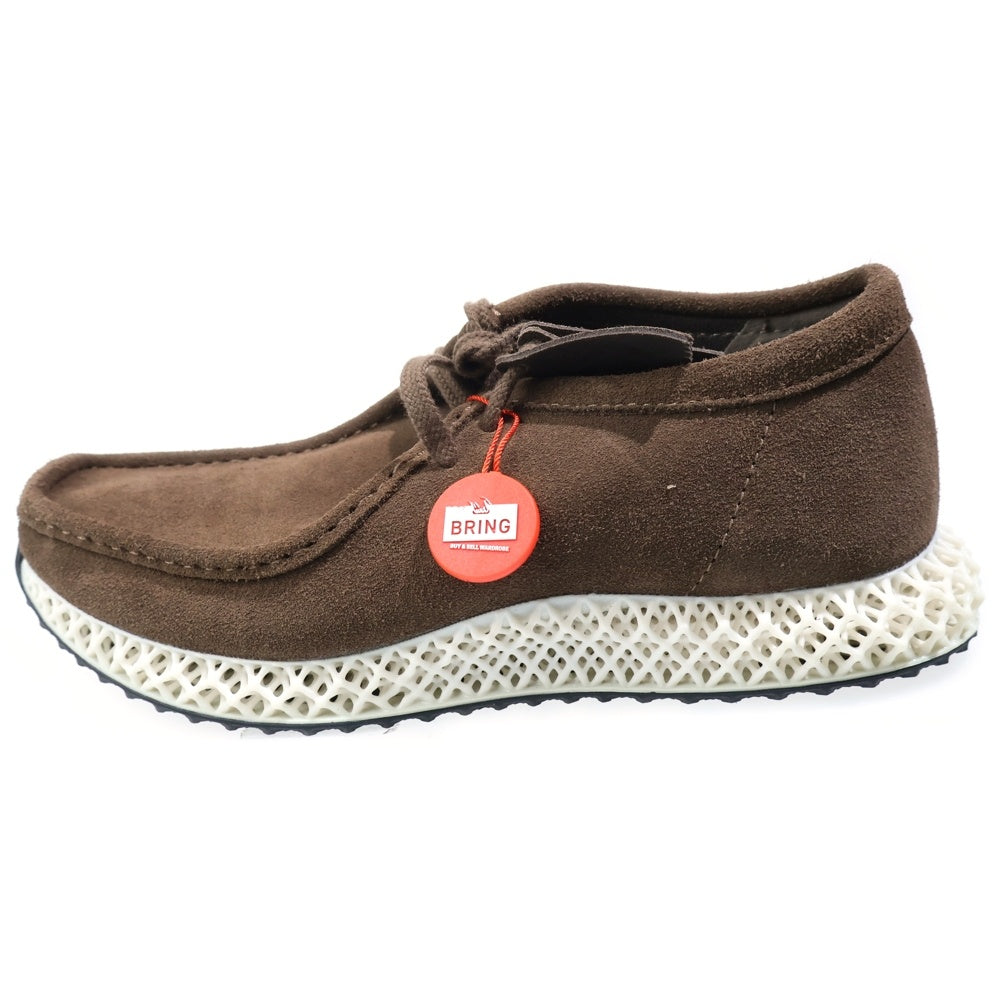 adidas(アディダス) ×clarks ×Ronnie Fieg ×8Th Street Wallabee 4D クラークス ロニーファイグ コレクション ワラビー ローカットスニーカー ブラウン US9/27cm HP3621