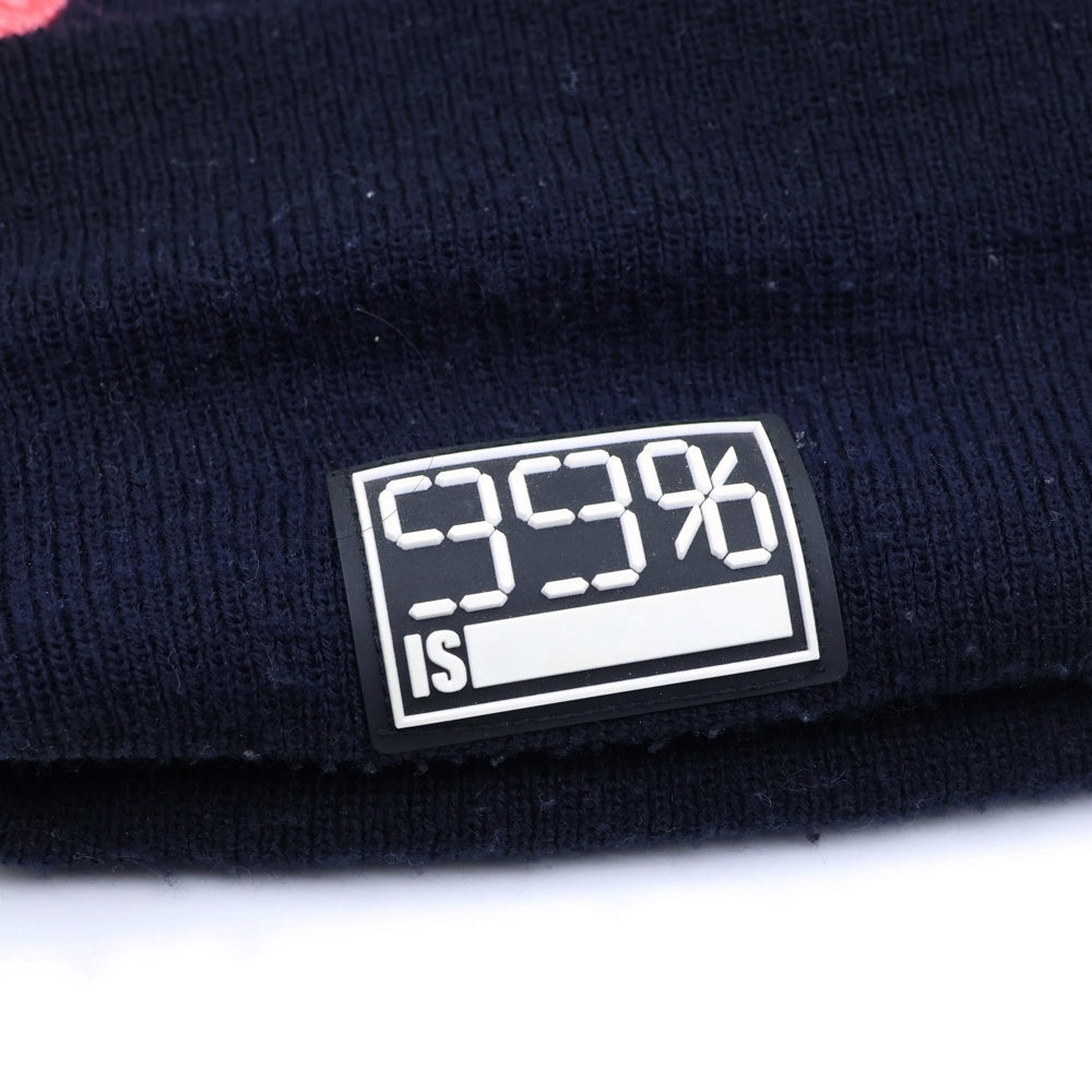 99%is(ナインティナインパーセントイズ) Mohican Beanie モヒカン ビーニー ニット帽 ブラック