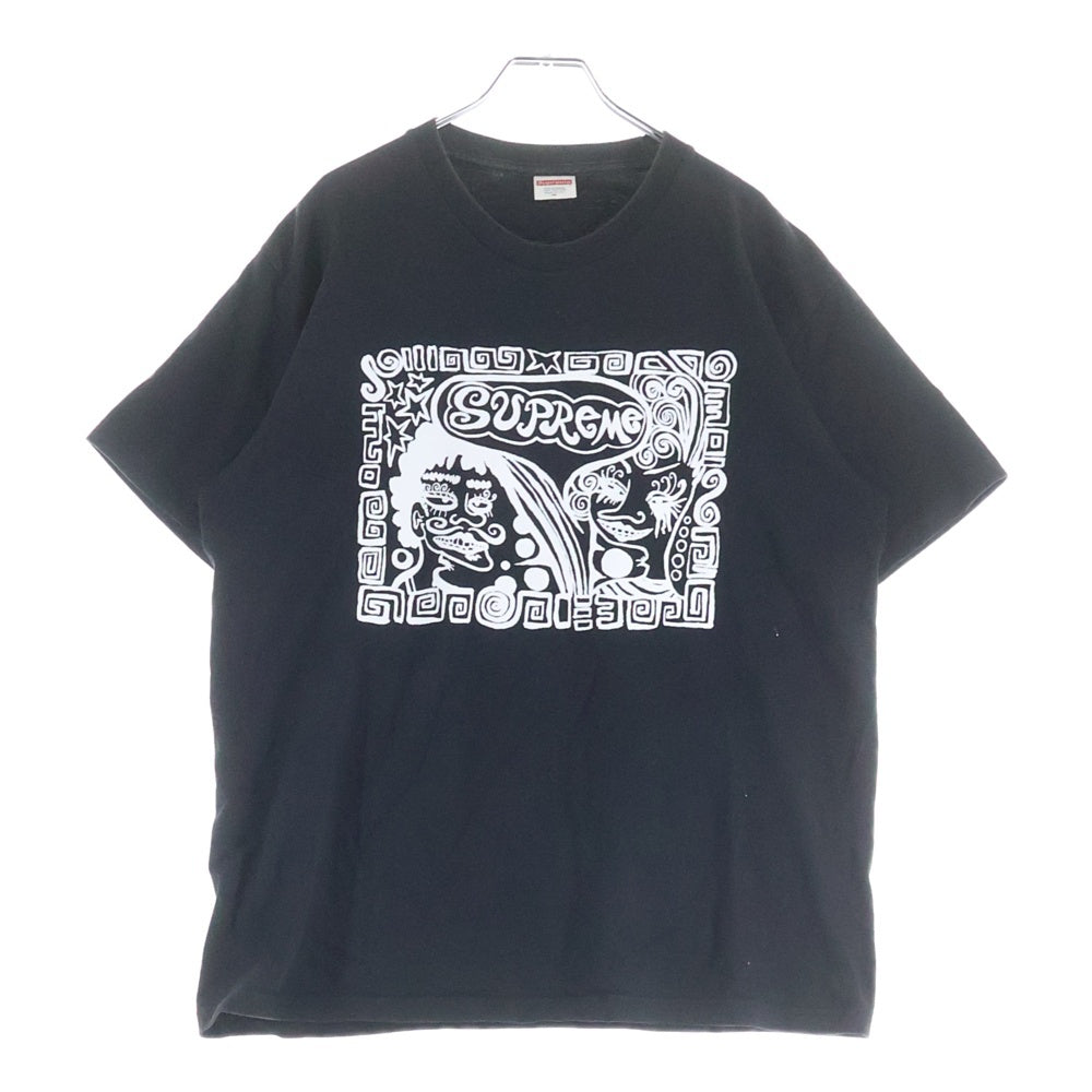 SUPREME(シュプリーム) 18AW ×TABOO Face Tee タブー フェイス フロントプリント 半袖Tシャツ カットソー ブラック