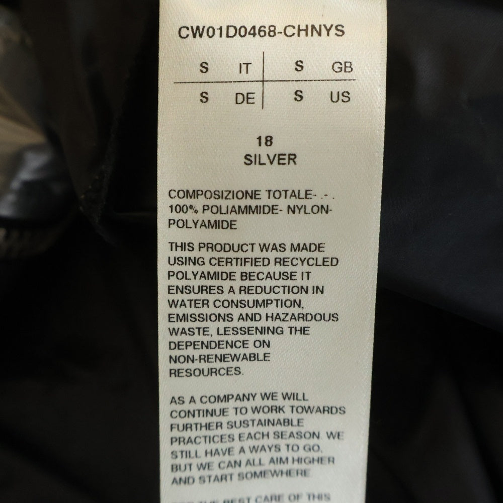 Rick Owens(リックオウエンス) ×Champion JUMBO WINDBREAKER チャンピオン ジャンボ ウィンドブレーカー ナイロンジャケット シルバー CW01D0468-CHNYS