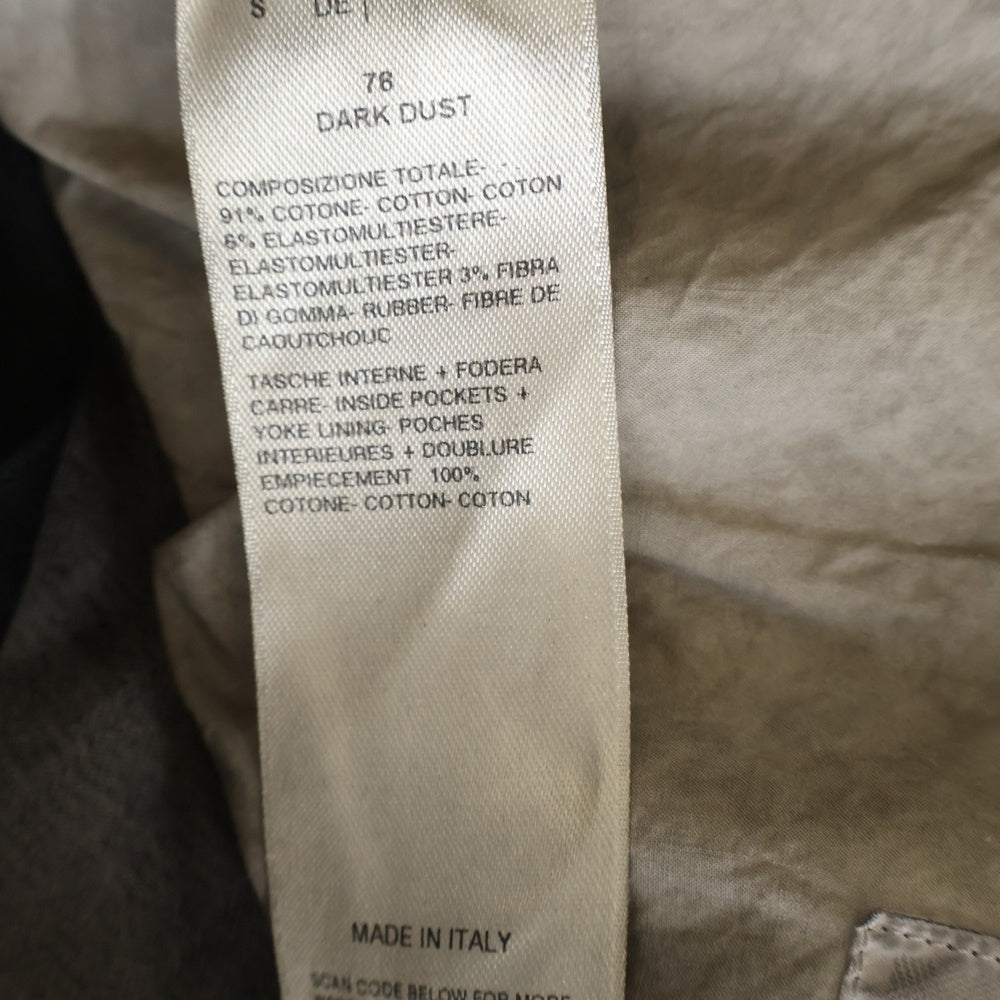 DRKSHDW(ダークシャドウ) OUTERSHIRT コーティング加工 長袖デニムシャツ デニムジャケット グレー DU01C6755-SDK