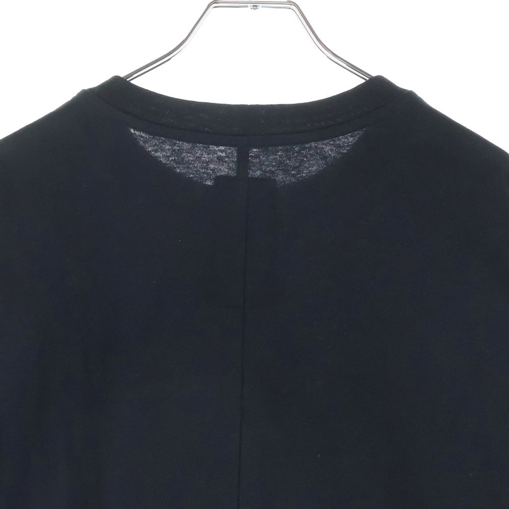 Rick Owens(リックオウエンス) ×Champion TOMMY T CROPPED チャンピオン ロゴ刺繍 トミー クロップド半袖Tシャツ ブラック CM01D9404-CHJER