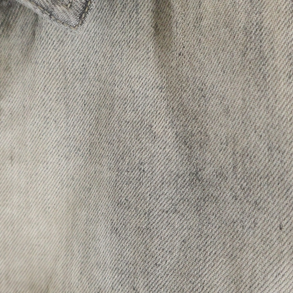 DRKSHDW(ダークシャドウ) 23AW CAPE SLEEVE CROPPED OUTERSHIRT ダメージ加工 クロップドデニムジャケット インディゴ DS02C5702-DMPFR