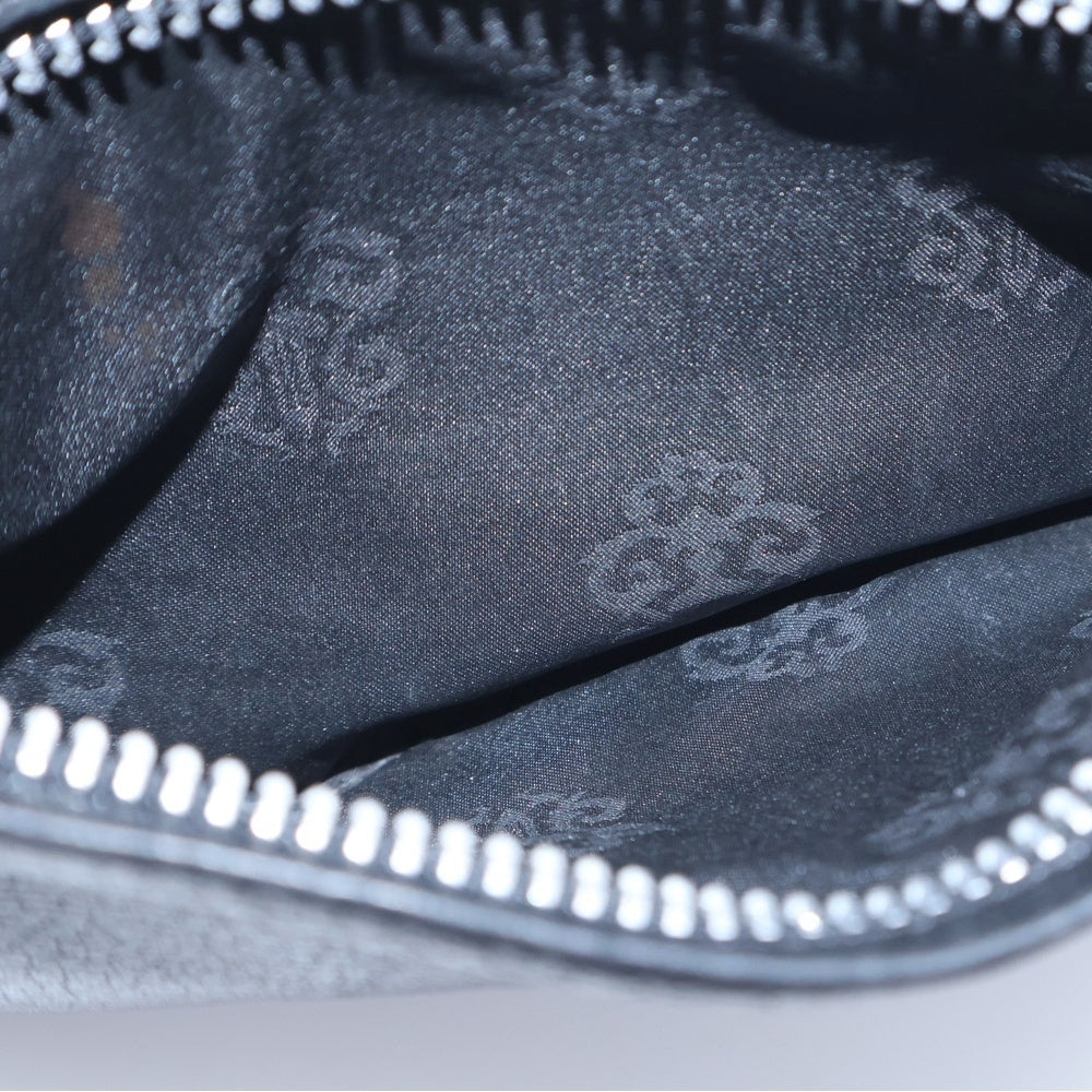 CHROME HEARTS(クロムハーツ) ZPR CHNG PURSE2 Dagger Zip Coin Case チェンジパース2 ダガージップコインケース ブラック