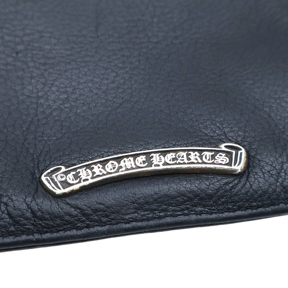 CHROME HEARTS(クロムハーツ) ZPR CHNG PURSE2 Dagger Zip Coin Case チェンジパース2 ダガージップコインケース ブラック