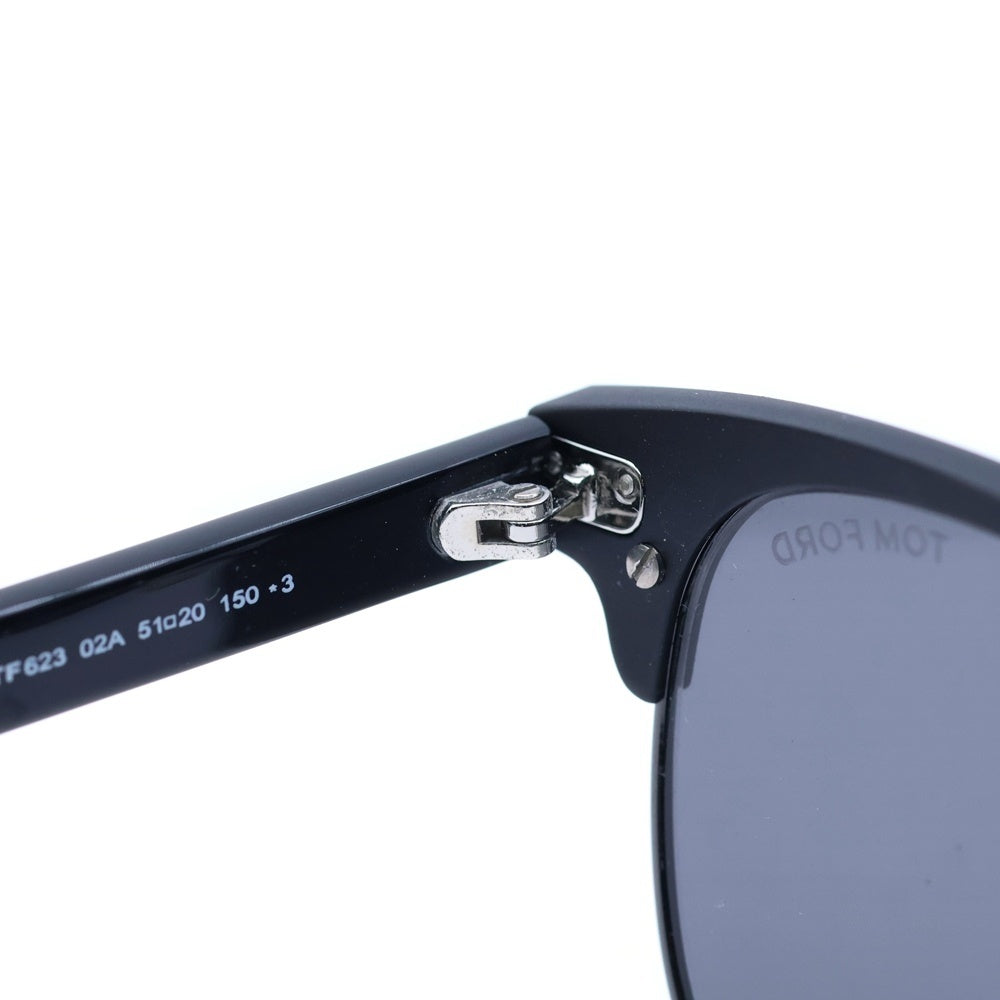 TOM FORD(トムフォード) Laurent-02 ローラン サーモントシェイプ サングラス 眼鏡 アイウェア ブラック TF623 02A