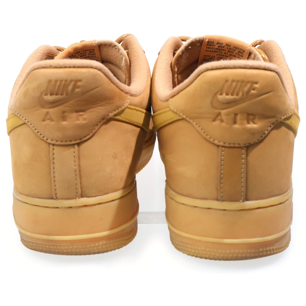NIKE(ナイキ) AIR FORCE 1 '07 WB FLAX WHEAT-GUM エアフォース1 フラックス ウィート ローカットスニーカー ブラウン US13/31cm CJ9179-200