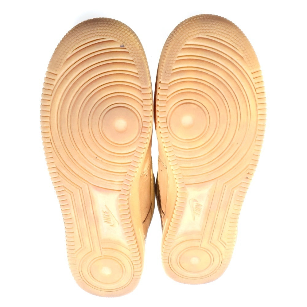NIKE(ナイキ) AIR FORCE 1 '07 WB FLAX WHEAT-GUM エアフォース1 フラックス ウィート ローカットスニーカー ブラウン US13/31cm CJ9179-200
