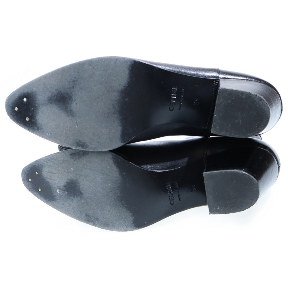 CELINE(セリーヌ) JACNO BOOTS ジャクノ レザーブーツ ブラック