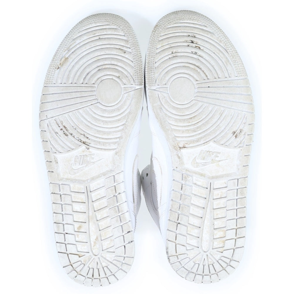NIKE(ナイキ) AIR JORDAN 1 MID TRIPLE WHITE エアジョーダン 1 ミッド トリプルホワイト ミッドスニーカー ホワイト US9/27cm 554724-130