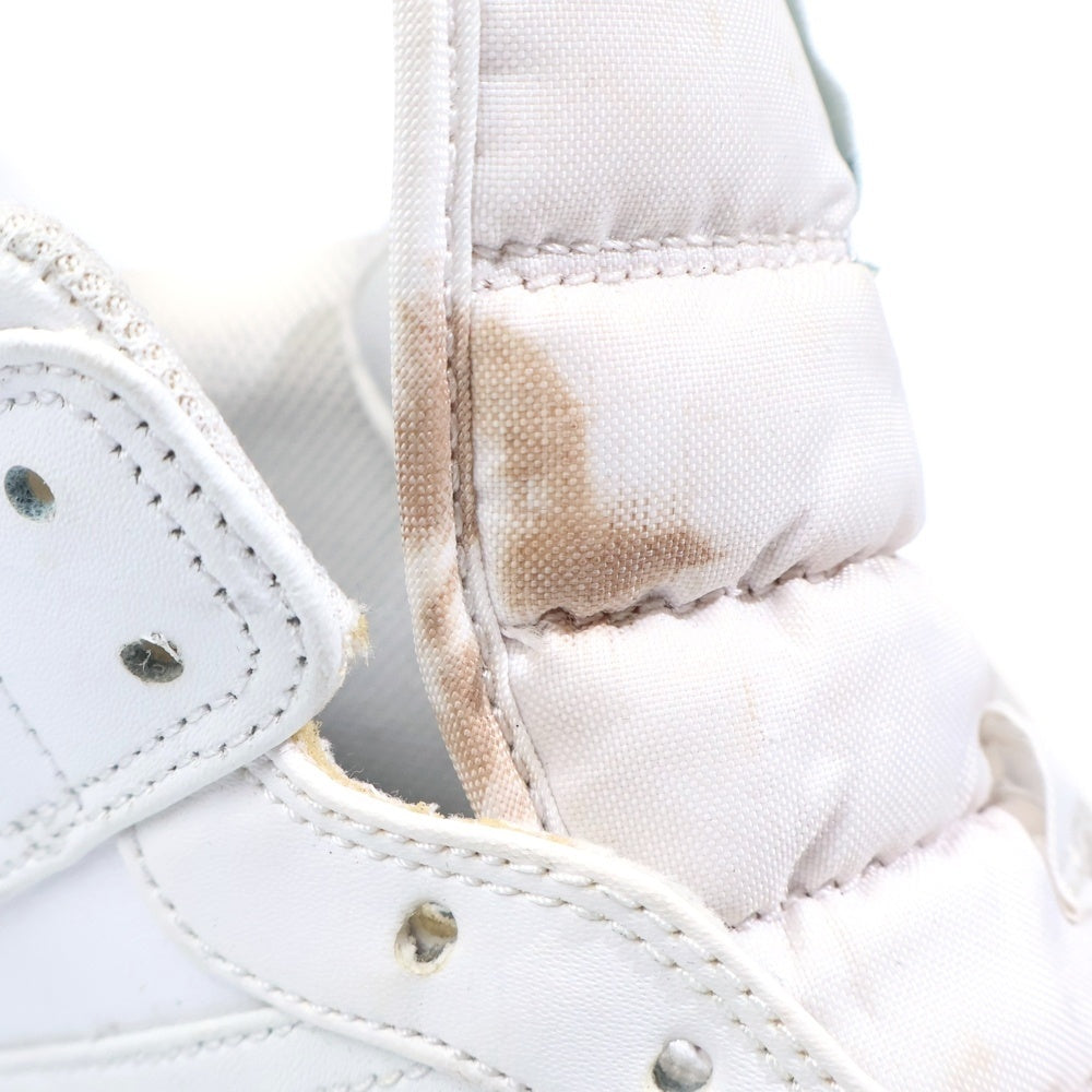 NIKE(ナイキ) AIR JORDAN 1 MID TRIPLE WHITE エアジョーダン 1 ミッド トリプルホワイト ミッドスニーカー ホワイト US9/27cm 554724-130