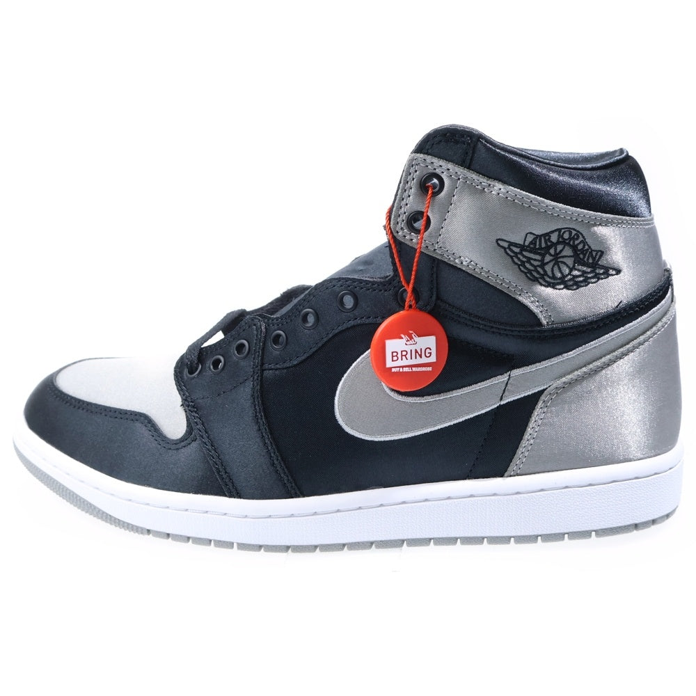 NIKE(ナイキ) AIR JORDAN 1 RETRO HI OG エア ジョーダン 1 レトロ ハイカットスニーカー ブラック/グレー US11.5/28.5cm FD4810-010